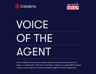 Calabrio Voice of the Agent Report 2025