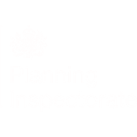 Planning Inspectorate (PINS) Logo White 200 x 200