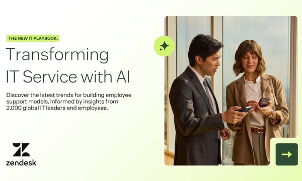 The New Zendesk IT Playbook: Transforming IT Service with AI