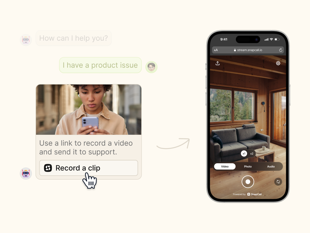 SnapCall: Capture Rich Context Through Video