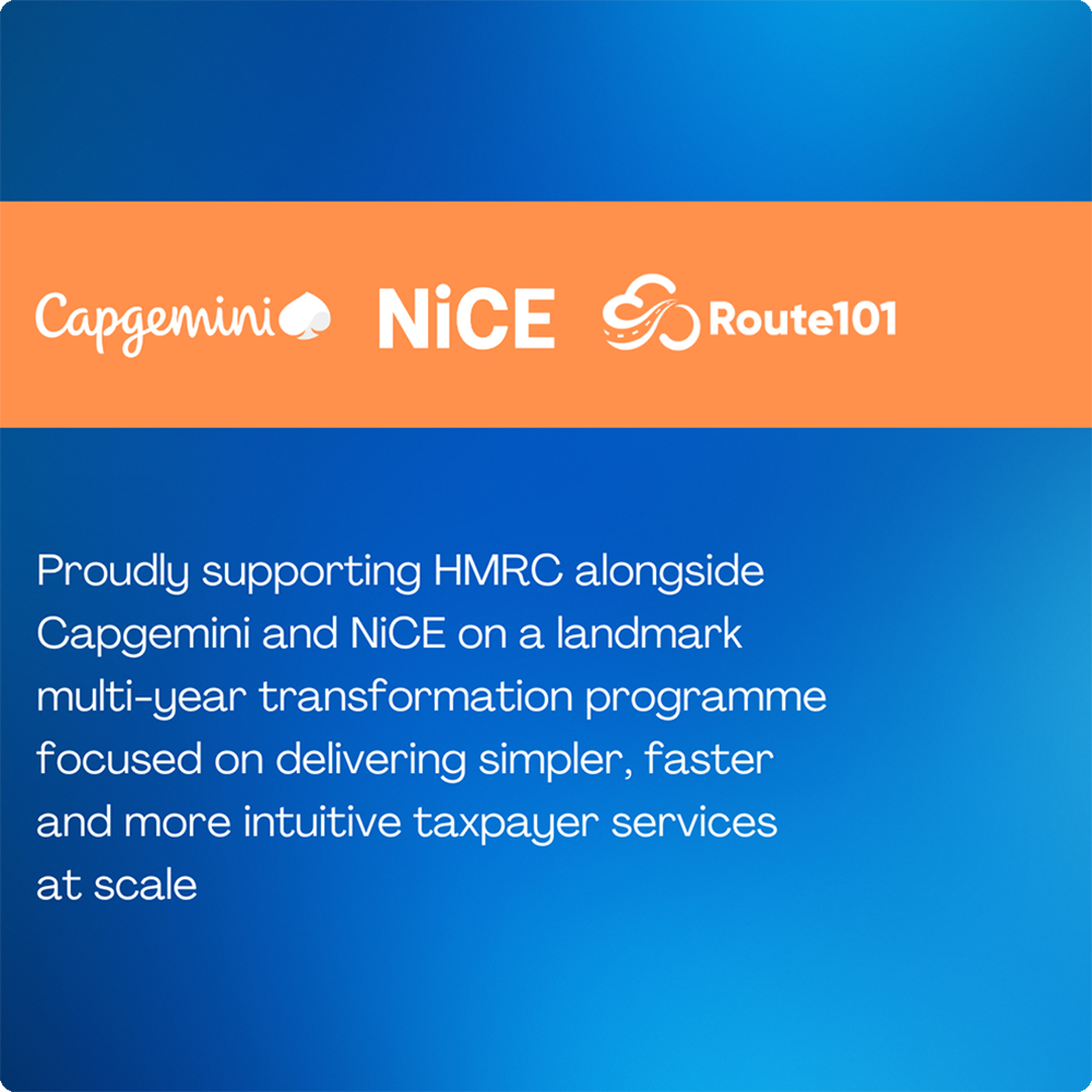 Capgemini, NiCE and Route 101 to meet evolving needs of UK citizens