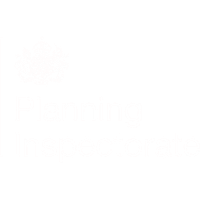 Planning Inspectorate (PINS) Logo White 200 x 200