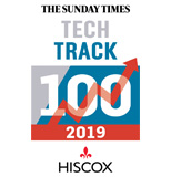 2019: Sunday Times Hiscox Tech Track 100